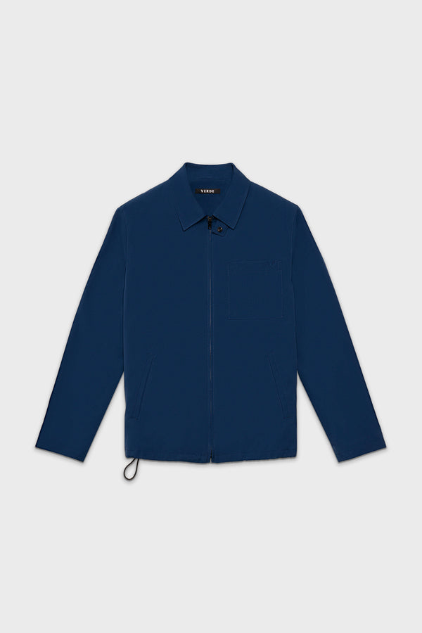 Scrub Jacket | front_img_admiral_blue | Admiral Blue