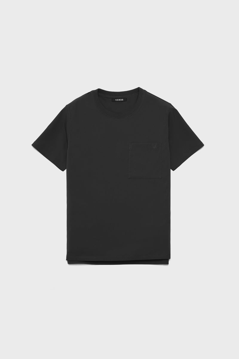 Crewneck Scrub | front_img_black | Black