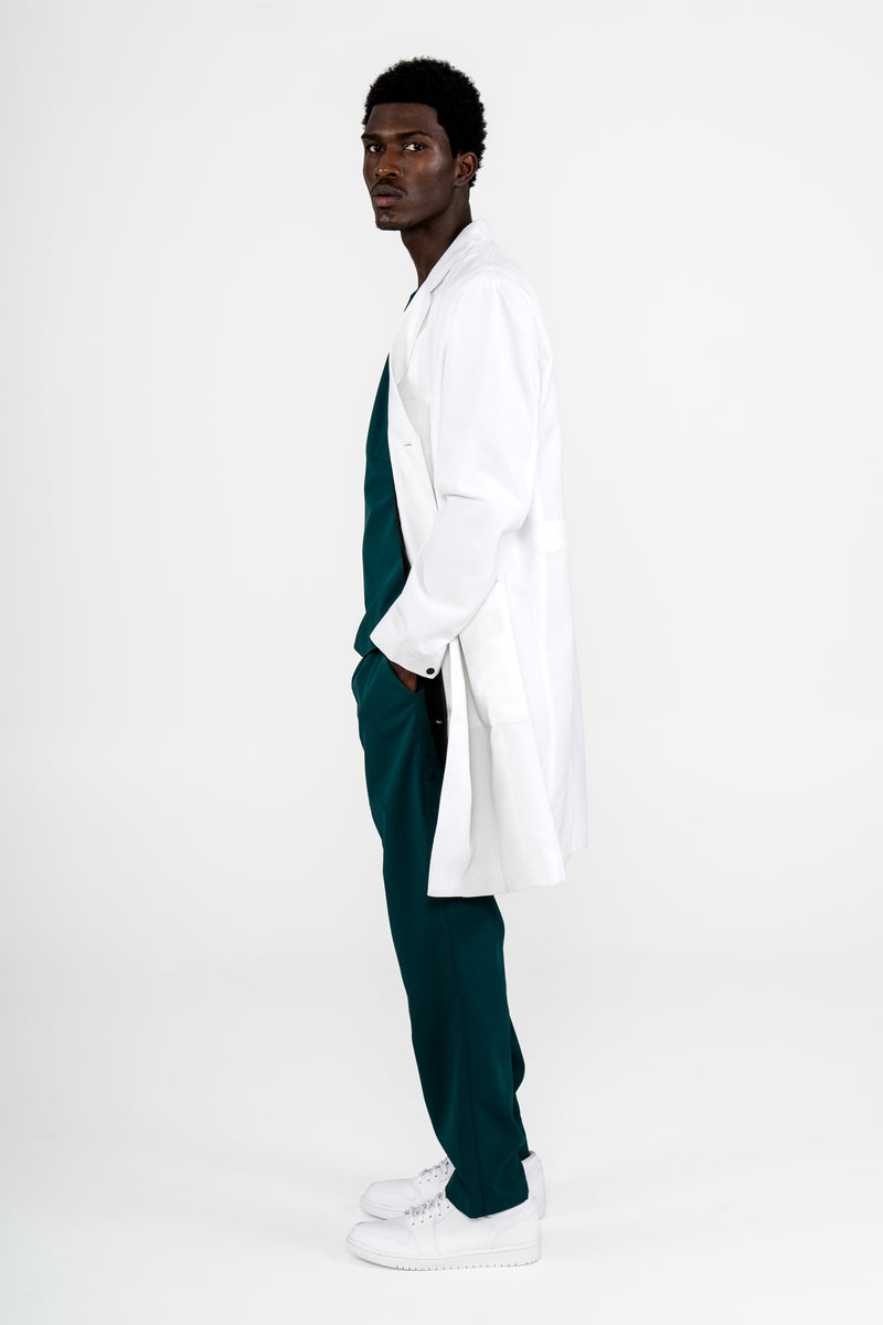 Lab Coat Plus | White