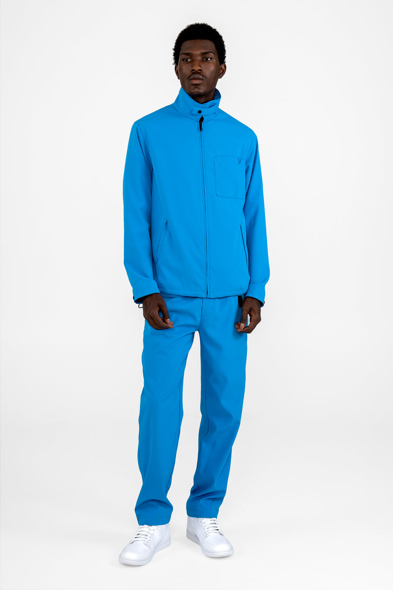 Scrub Jacket | back_img_sky_blue | Sky Blue