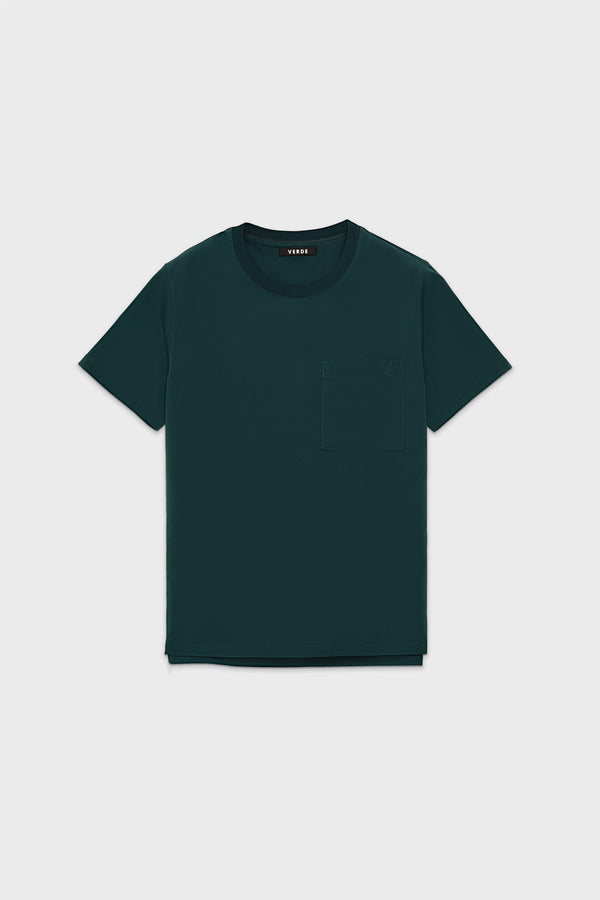 Crewneck Scrub | front_img_verde_green | Verde Green