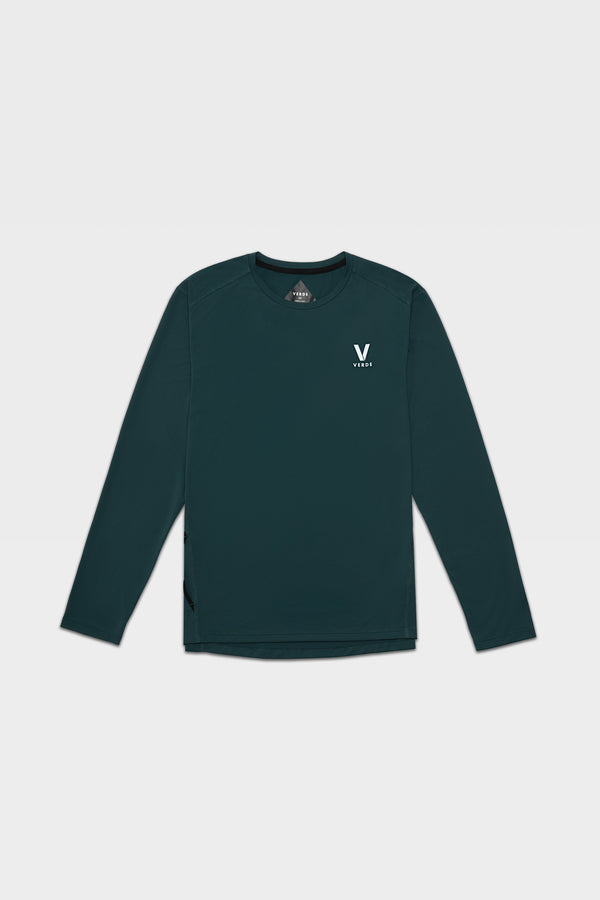 Long Sleeve Underscrub | front_img_verde_green | Verde Green