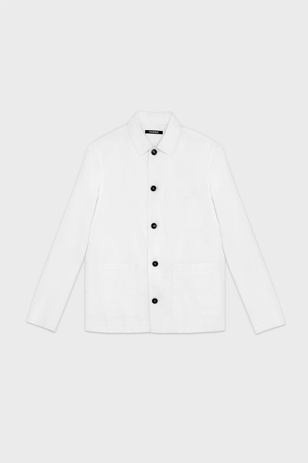 Lab Jacket | front_img_white | White